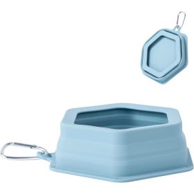 No Splash Dog Travel Bowls For Cars, Spill Proof Collapsible Dogs Water And Food Feeder Dispenser Integrated Molding Portable Cat Dish For Pet Vehicle