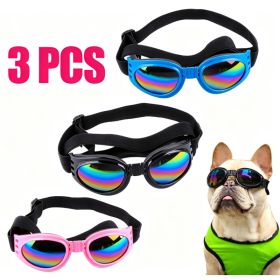 Pet Protection Small Doggles Dog Sunglasses Pet Goggles UV Sun Glasses Eye Wear Adjustable