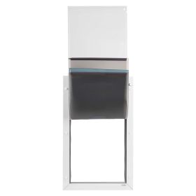Pet Door, X-Large, with Three Magnetic Flaps and Metal Frame, Strong and Weatherproof Dog Door for Interior and Exterior Doors, Easy to Install