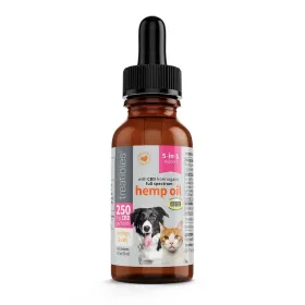 TREATIBLES 250 mg Organic Full Spectrum Hemp Oil Dropper Bottle 1oz