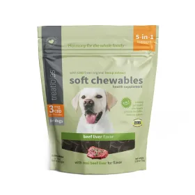 TREATIBLES Hemp Oil Soft Chews for Dogs 60ct