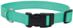 COASTAL Tuff Adjustable Dog Collar 14-20x3/4 Teal