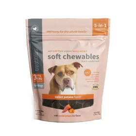 TREATIBLES Tater Tot's Sweet Potato Soft Chews 60ct