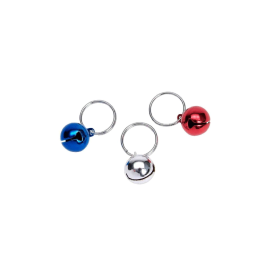 COASTAL Cat Bells Red/White/Blue 3pk