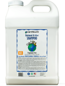 EARTHBATH Oatmeal & Aloe Shampoo Fragrance Free 2.5 Gallons