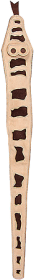 ETHICAL/SPOT Skinneeez Leather Snake 25"