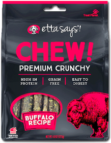 ETTA SAYS! Chew! Crunchy Chews Buffalo 4.5oz