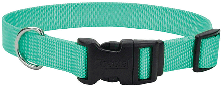 COASTAL Tuff Adjustable Dog Collar 14-20x3/4 Teal