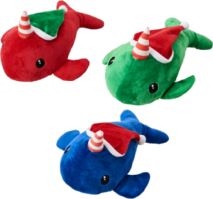 *ETHICAL/SPOT Holiday Narwhals 12" assorted colors