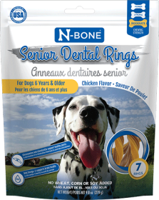 *N-BONE Senior Dental Rings Chicken 7ct