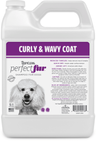 TROPICLEAN PerfectFur Curly & Wavy Coat Shampoo 5:1 - Gallon