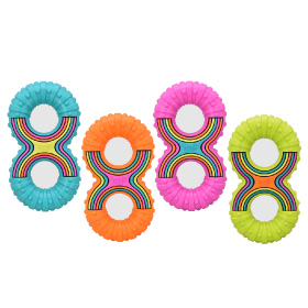 MULTIPET Groover TPR Squeaky Figure-8  8"