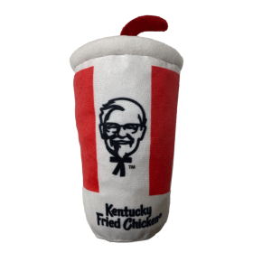 *ETHICAL/SPOT KFC Plush Soda w/Straw 6"