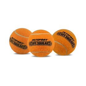 PETSPORT Tuff Ball Squeak Jr. 1.8" 3pk