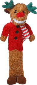 MULTIPET Holiday Reindeer Loofa 6"