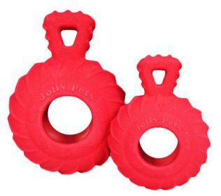 JOLLYPET Jolly Tuff Treader Red 6"