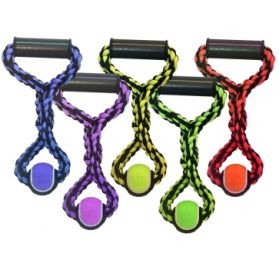 MULTIPET Nuts For Knots Rope Tug w/Ball 20"