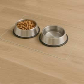 Frosted PVC Floor Mat -1.5mm Anti-Scratch Waterproof Pet Floor Mat For Dog Cat Feeding Area & Kennel Floor (Option: 44x58inches)