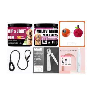 2 In 1 Pet Nail Clippers With Led Light Dog Cat Special Blood Line Scissors Multifunction Animals Paw Nail Trimmer Pet Supplies (Option: Set5)