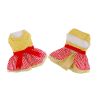 Movie Theater Popcorn Dog Dress with Matching Leash > Harness