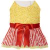 Movie Theater Popcorn Dog Dress with Matching Leash > Harness