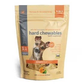 TREATIBLES Balance Hemp Oil Hard Chews Pumpkin (Option: S 75ct)
