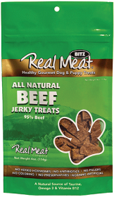 REAL MEAT Treats Beef (Option: 4oz)