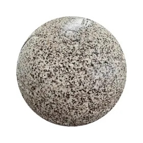 JOLLYPET Soccer Ball (Option: 6" Creme/Black Sprinkle M)