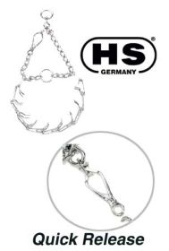 COASTAL Herm Sprenger Quik Release Pinch Collar (Option: Medium)