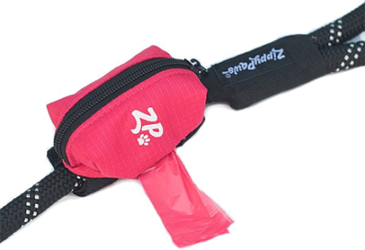 ZIPPYPAWS Adventure Leash Bag (Option: Pink)