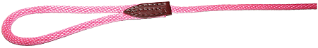 LEATHER BROTHERS British Rope Slip Lead (Option: 6' Hot Pink)