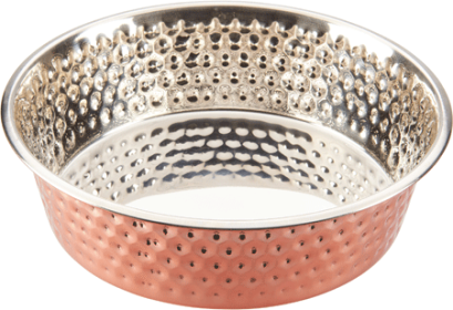 ETHICAL/SPOT Honeycomb Hammered Copper Bowl (Option: 2qt)