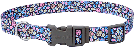 PET ATTIRE Styles Adjustable Collar (Option: 1 x 18 26 Brown Special Paw)