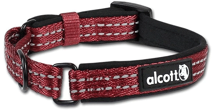 P.A.W. Martingale Collar Red (Option: M)