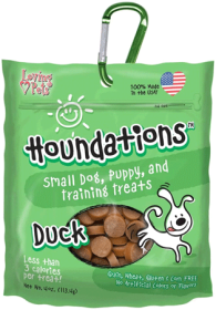 LOVING PETS Houndations Training Treats (Option: Duck 4oz)
