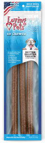 LOVING PETS Be Chewsy Bully Sticks Alternative Chews (Option: 10" 3pk)