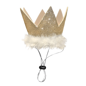 HUXLEY & KENT Party Crown Gold (Option: L)