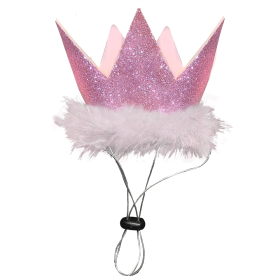 HUXLEY & KENT Party Crown Pink (Option: L)