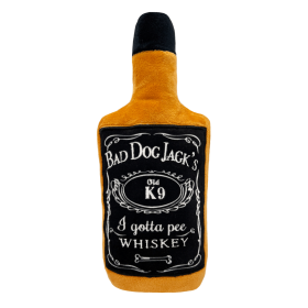 HUXLEY & KENT Dog Power Plush Bad Dog Jack's Whiskey (Option: L)
