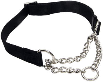 COASTAL Adjustable Check Choke Training Collar 5/8 x 10 (Option: 14 Black)