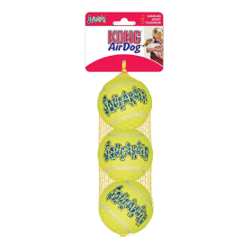 KONG Squeaker Tennis Ball 3pk (Option: S)
