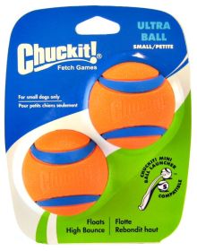 CHUCKIT Ultra Ball (Option: 2pk 2" S)