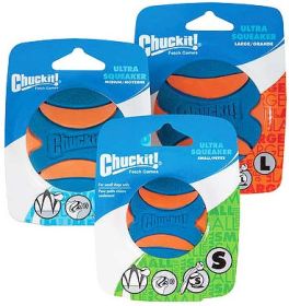 CHUCKIT Ultra Squeaker Ball 1pk (Option: S)